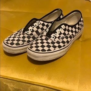 Checkered Vans